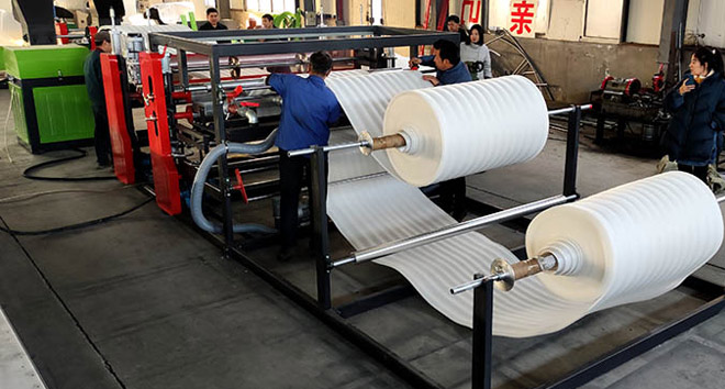 EPE Foam Sheet Thicken / Bonding / Lamination Machine - China EPE